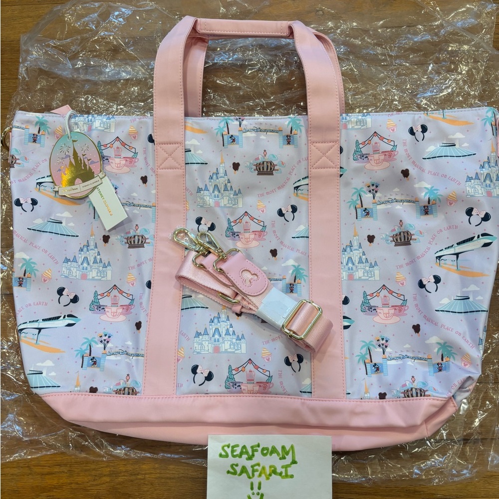 ❌SOLD NWT Stoney Clover Lane Walt Disney World Park Tote Carry On - Picture 2 of 6